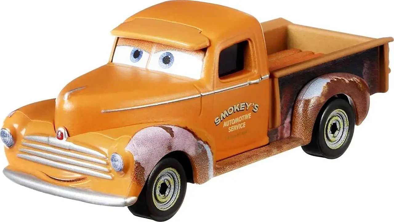 Тачки Вихлоп Smokey Cars Дісней мультфільм Pixar металеві машинки, фото 1