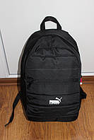 Городской спортивный рюкзак PUMA NT черный тканевый на 22 литров молодежный