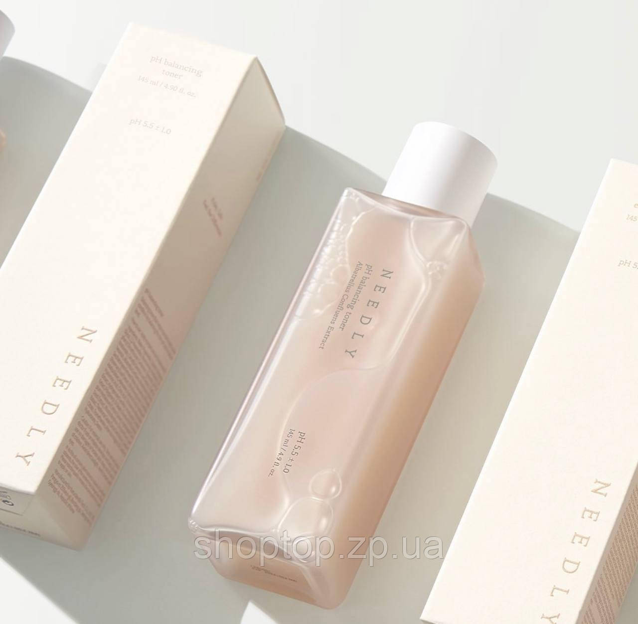 Зволожуючий тонер з екстрактом гриба Альбатрелус Needly pH balancing toner