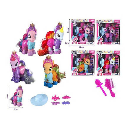 198 A Поні іграшка з аксесуарами в коробці, фото 1