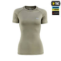 Футболка Ultra Light Polartec Lady Tan M-TАС, Тактическая женская футболка олива, Спортивная женская футболка