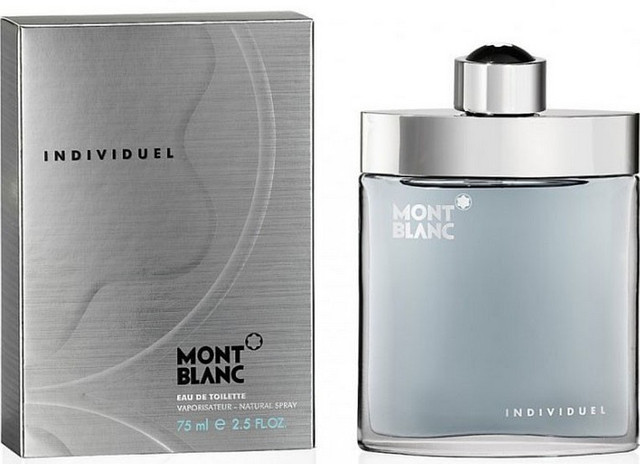 Оригінальна чоловіча туалетна вода Mont Blanc INDIVIDUEL, 75ml NNR ORGAP /05-52