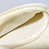 Сумочка дитяча шкірозамінник бежева стьобана, фото 5
