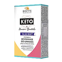 Капсули для кето-дієти Biocyte Keto Slim Nuit, 60 шт