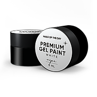 NOTD gel paint Premium, White, Wipe — гель-фарба з липким шаром, 5 мл