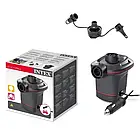 Насос електричний від прикурювача Intex для накачування надувного басейну та матраца 66636, фото 4