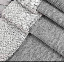 Тканина тринитка Діагональна петля без начісу бавовна Туреччина  меланж