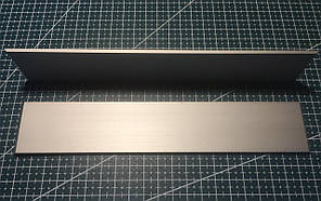 Алюмінієвий бланк під 45° 213Х40X3 мм