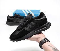 Чоловічі кросівки Adidas Retropy E5 Triple Black GW0561, фото 5