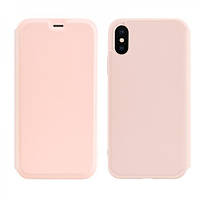 Чехол-книжка для телефона HOCO Colorful series liquid silicone для iPhone XS Max TPU Pink