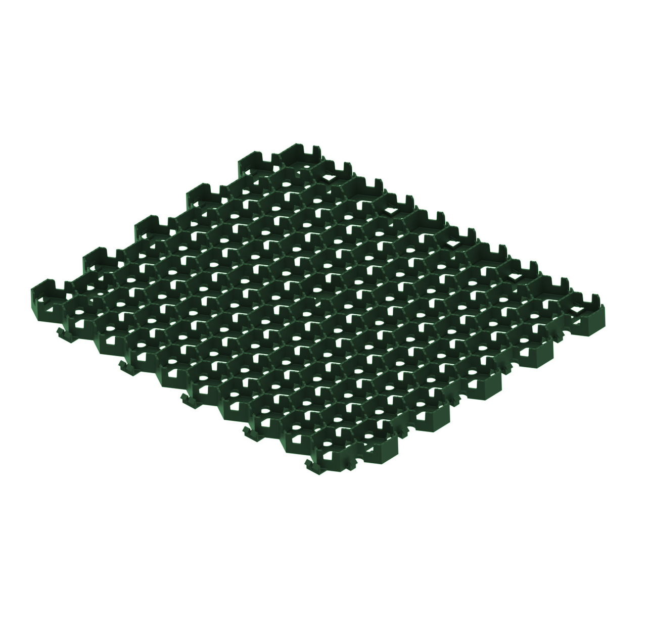 Модуль геопокриття пластиковий HexPave темно-зелений, фото 1