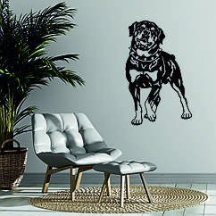 Декоративне настінне Панно «Ротвелер», Декор на стіну