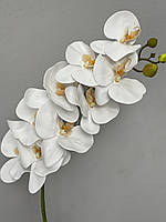 Орхидея ветка латексная белая искусственная без горшка