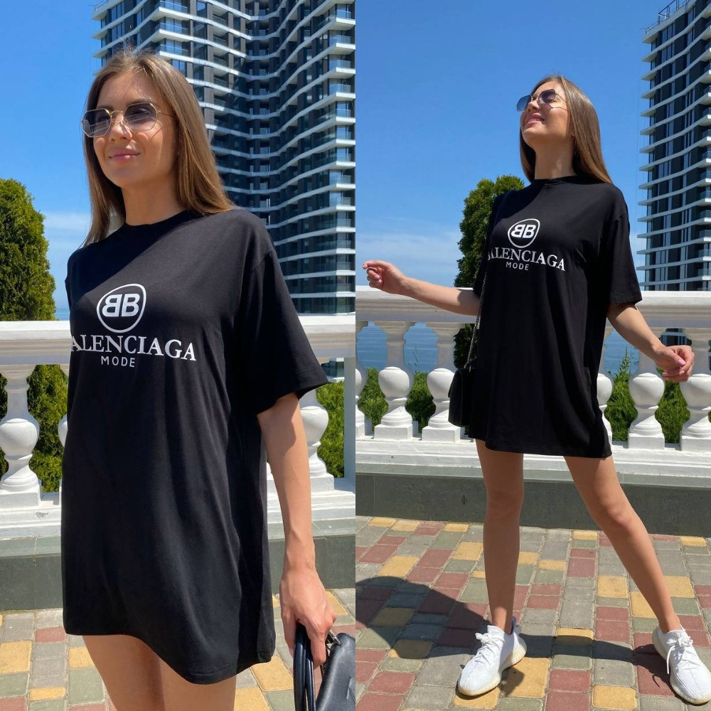 Жіноча футболка-туніка з куліру Розмір: 42-46 (універсал), фото 1