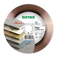 Круг алмазный Distar 1A1R EDGE 250 мм сплошной диск для реза керамогранита и керамической плитки под 45