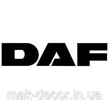 Вінілові наклейки на авто " DAF лого " 10х50 см