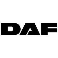 Вінілові наклейки на авто " DAF лого " 10х50 см