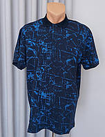 Мужская футболка поло «Fibak» с M по 5XL Синий