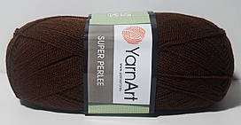 Акрилова пряжа для в'язання SUPER PERLEE YarnArt № 05 - шоколад