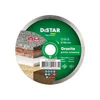 Круг алмазный Distar 1A1R Granite 150 мм сплошной отрезной диск по граниту, Дистар, Украина