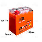 Акумулятор 12V 9Ah OUTDO 12N9-BS (GEL) 2025 рік, фото 4
