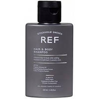 Шампунь-гель для душа мужской REF Hair & Body Shampoo, 100 мл