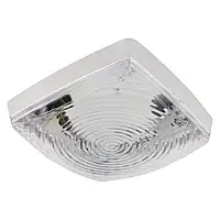 Светильник настенно-потолочный пластиковый (цоколь Е27х2 шт., IP20, белый) Классика