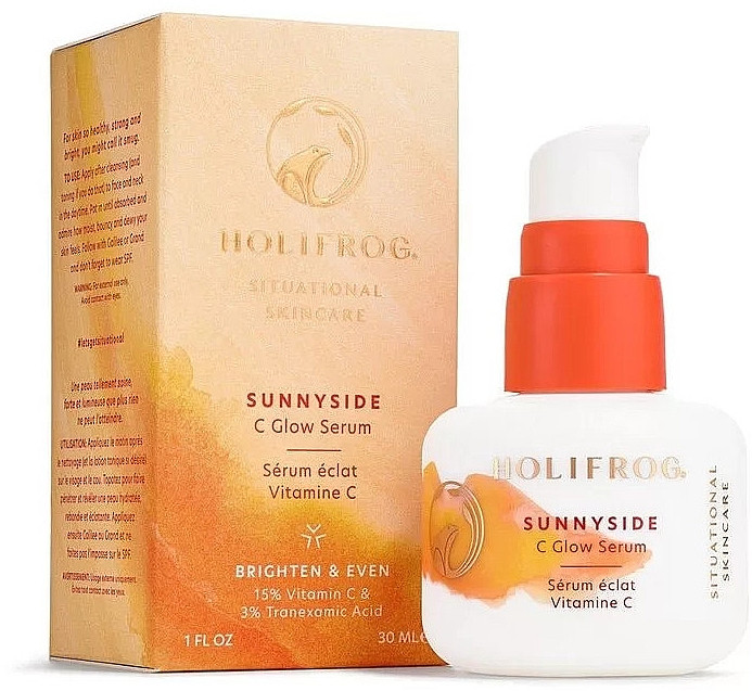 Освітлююча сироватка для обличчя Holifrog Sunnyside C Glow Serum