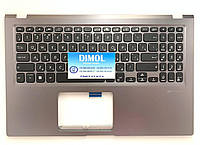 Оригинальная клавиатура для ноутбука Asus X515, X515EA, X515ER, X515MA, X515EP series, ru, black, панель