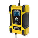 Імпульсний зарядний пристрій Foxsur 12V 12А-24V 6 для автомобіля,Автоматичний зарядний пристрій для АКБ, фото 3