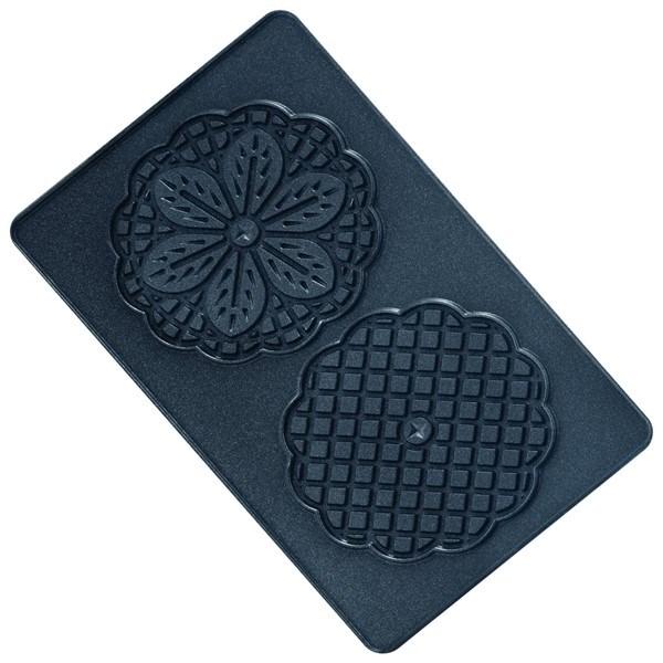 Пластини XA800712 для приготування круглих вафель для бутербродниці Tefal SW852D12 SW854D16 SW342D38, фото 1