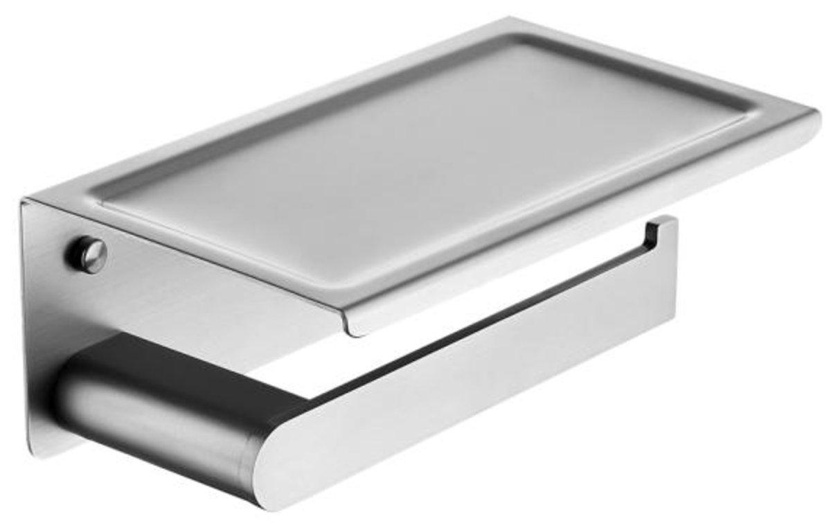 Полиця З тримачем VENTA V244N Сатин, фото 1