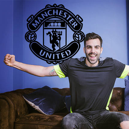 Панно декоративна картина на стіну Manchester United 600х593 acr-p000087, фото 1