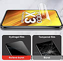 Гідрогелева плівка Anti Blue Ray Hydrogel для Xiaomi Redmi та Xiaomi Poco – захисна плівка для екрана смартфона, фото 5