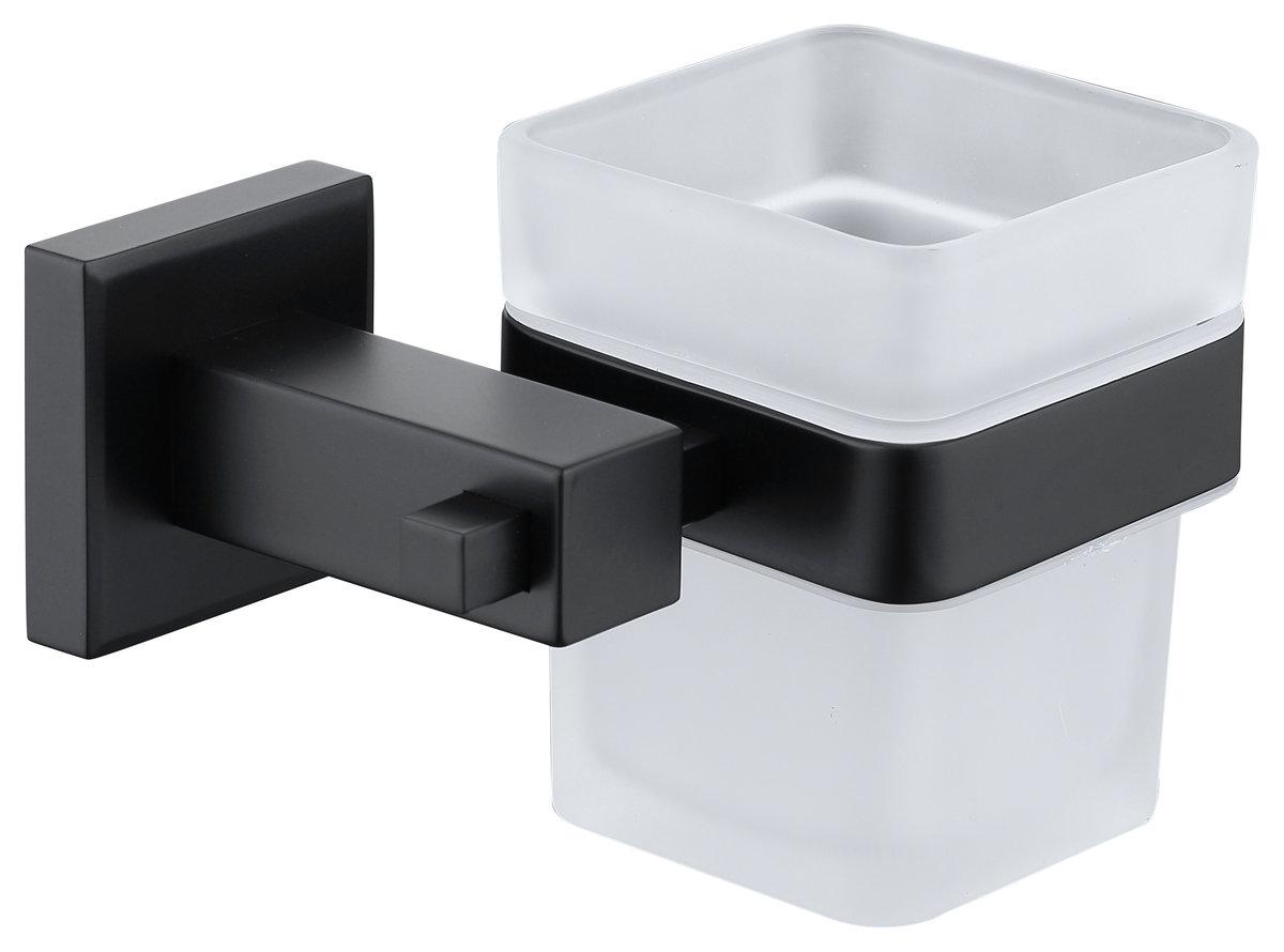 Склянка Настінна VENTA Матове Скло V330B Чорний, фото 1