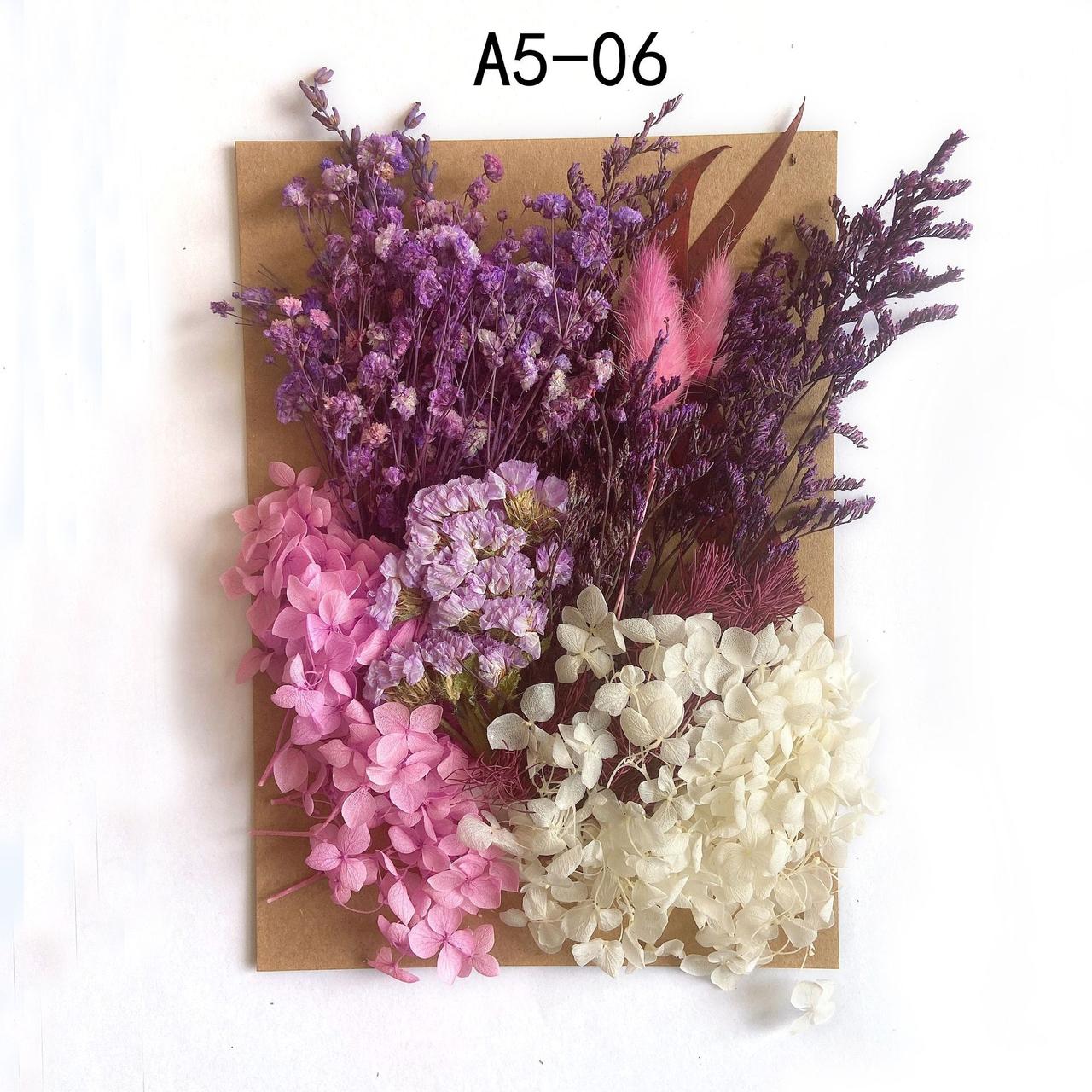 Набір сухих квітів для декору сухоцвіти ВЕЛИКИЙ (5)