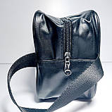 Косметичка жіноча Washbag середня чорна розмір M, фото 3