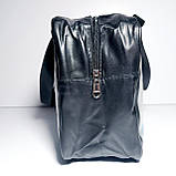 Косметички прозорі Washbag набір 3 шт. чорні різні розміри, фото 8