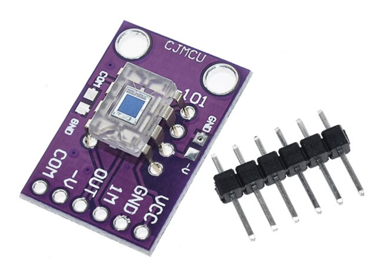 Аналоговий датчик освітленості OPT101 MCU101