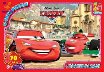 Пазлы серии "Тачки" 70 эл. Z10212 G-Rich