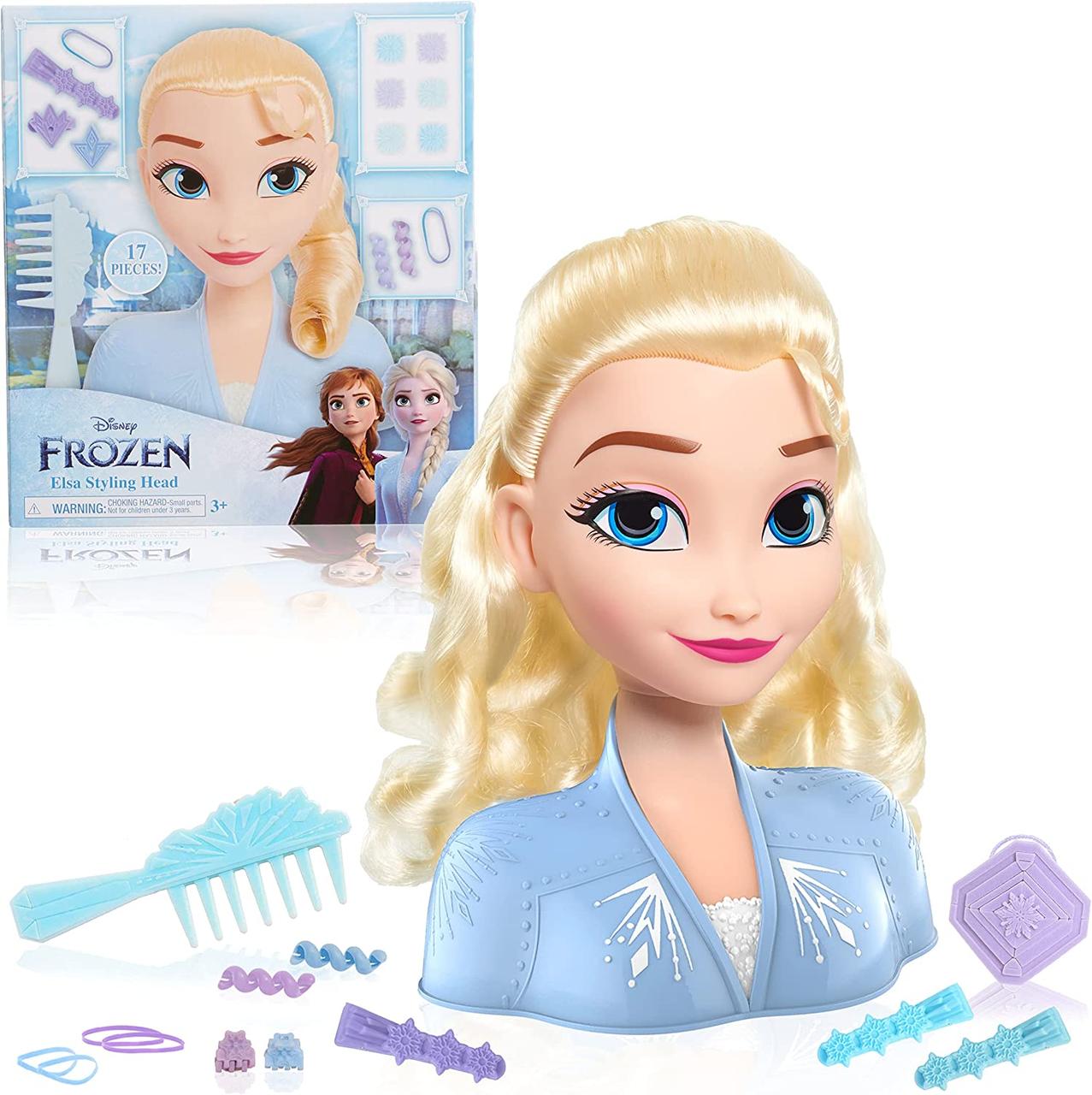 Голова манекен для зачісок принцеса Ельза Frozen Styling Head Elsa