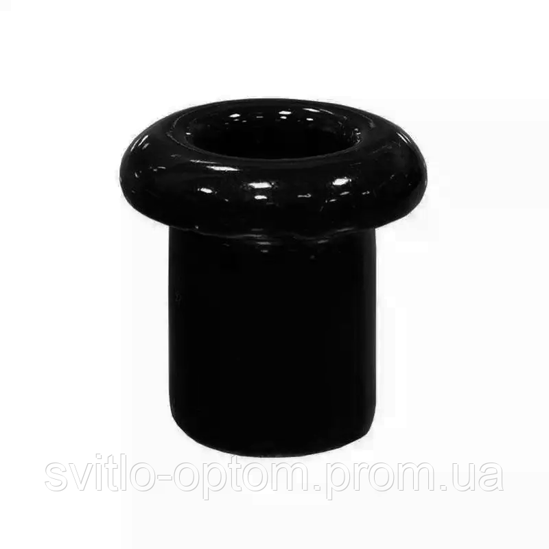 Кабельний керамічний прохід для ретро проводки чорний Premium - фото 1 - id-p1889093308