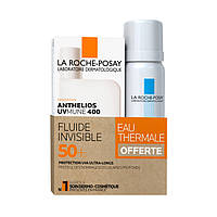 La Roche-Posay Anthelios UVmune 400 Invisible Fluid SPF50+ 50ml + Thermal Spring Water 50ml