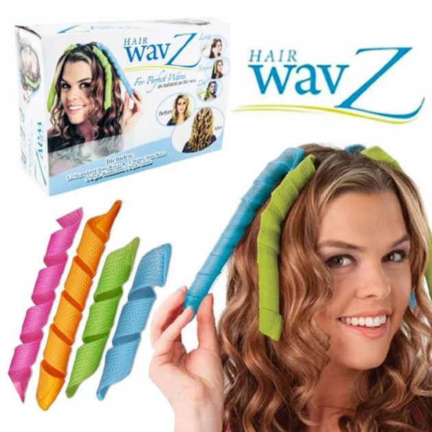 Чарівні бігуді Hair Wavz для волосся будь-якої довжини