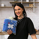 Подарунковий набір рушників із мікрофібри лазня + обличчя Сердечка, фото 3