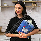 Подарунковий набір рушників із мікрофібри лазня + обличчя Сердечка, фото 4