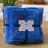 Подарунковий набір рушників із мікрофібри лазня + обличчя Сердечка, фото 8