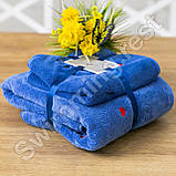 Подарунковий набір рушників із мікрофібри лазня + обличчя Сердечка, фото 6