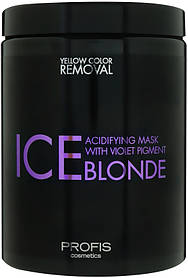 Маска антижелтая ICE BLONDE 1000 мл Profis