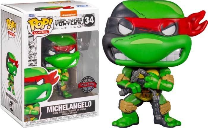 Фігурка фанко поп Мікеланджело Черепашки ніндзя Funko Pop! Ninja Turtles Michelangelo 60653